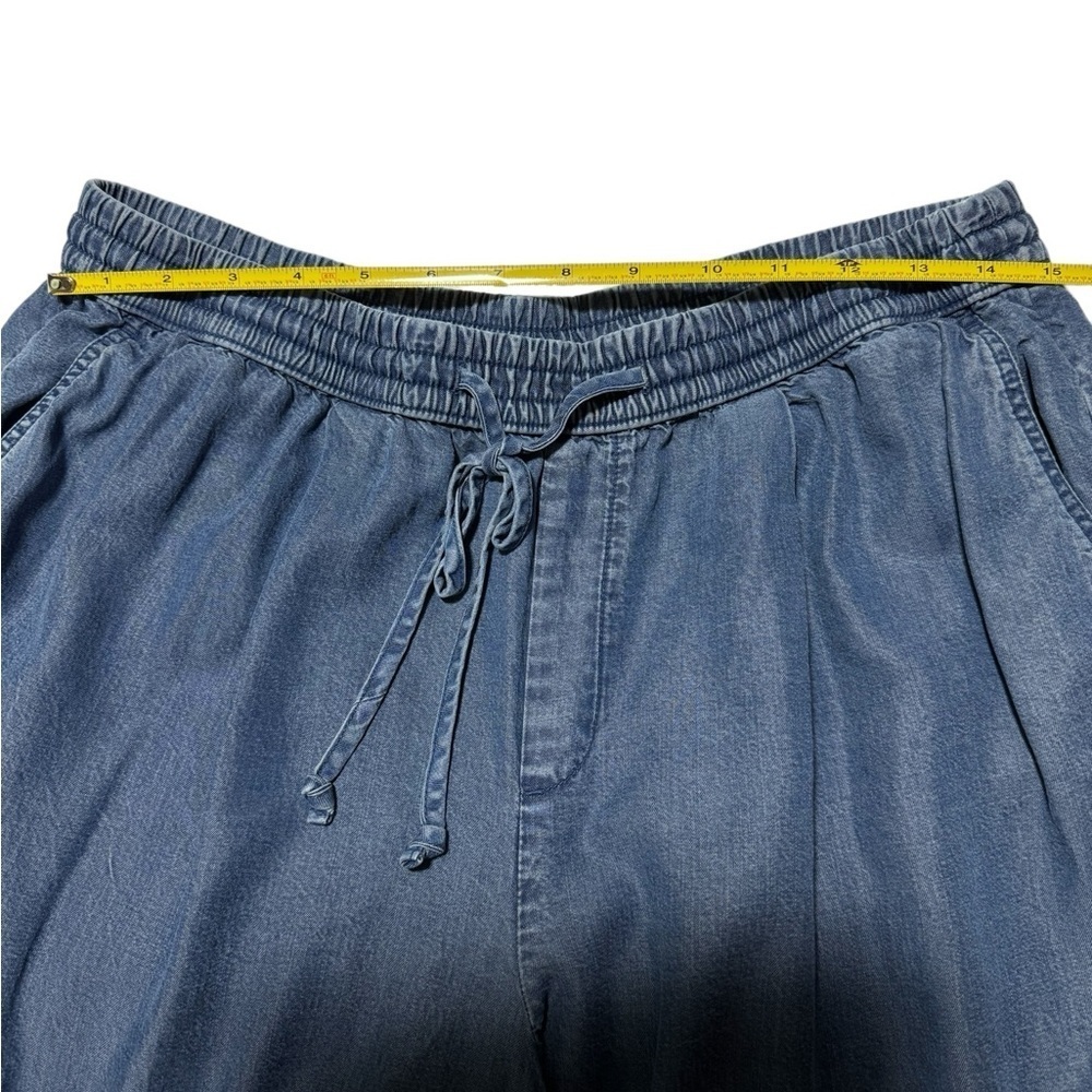 GAP (EUC) Draw String Wide Leg Capri Pant, Size Medium - Picture 4 of 7